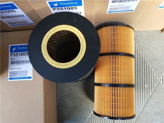 P551005 فلتر زيت التشحيم للحفارة العامة فلتر وقود الديزل